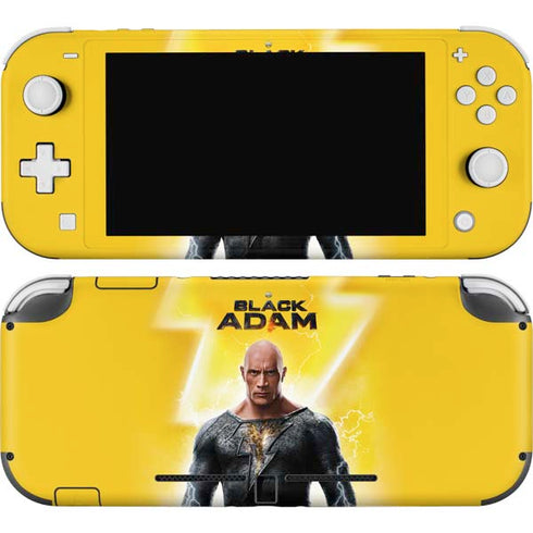 DC Comics Black Adam Movie Charcater Poster Nintendo Switch Lite Skin